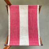 Authentic French outdoor terrace set, 5 chairs and table