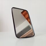 Vintage barber style tabletop mirror
