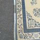 Large Chinese wool rug 200 x 310 cm — Blue & beige (Beijing style)