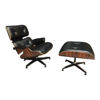 Eames  lounger and ottoman