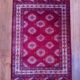 Handmade Turkmen Bukhara rug 180x112cm