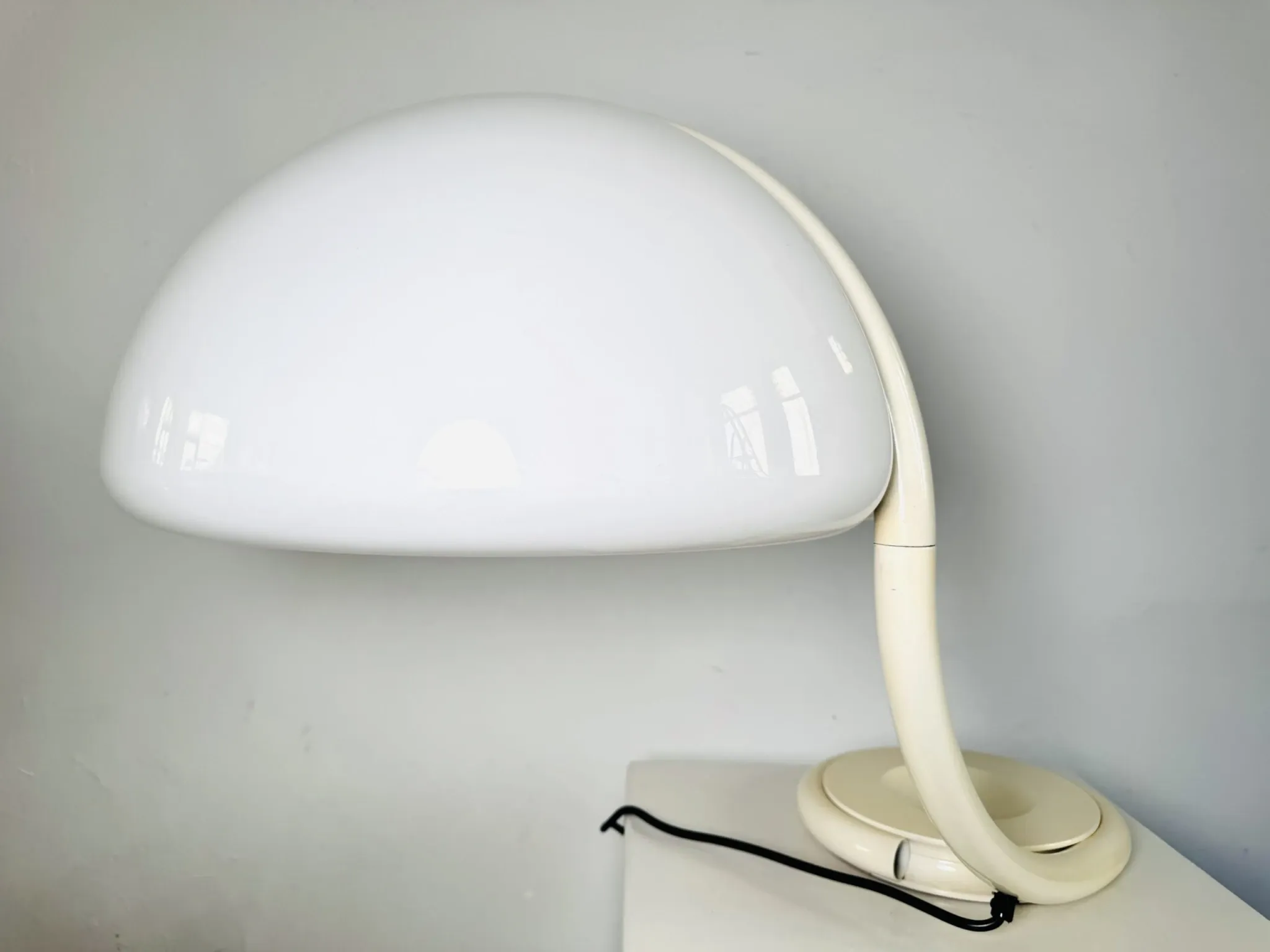 Serpente Swivel Table Lamp By Elio Martinelli For Martinelli Luce, Italy, 1965