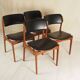 Model 49 dining chairs by Erik Buck for OD Møbler, 1960s
