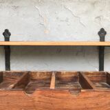 Shelf for glasses and cutlery