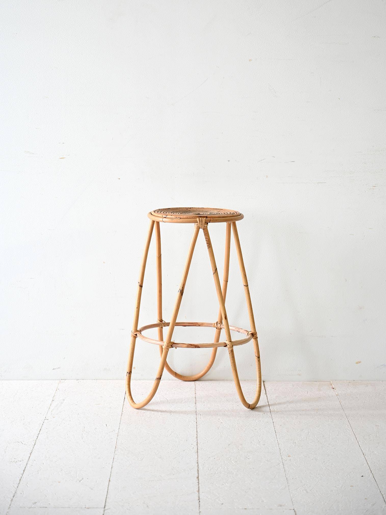 Vintage Bamboo Pedestal