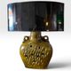Large Ceramic Lamp Fat Lava (1960s-1970s)