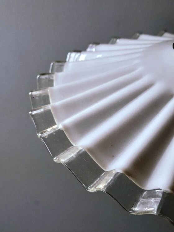 Suspension in pleated opaline 1950