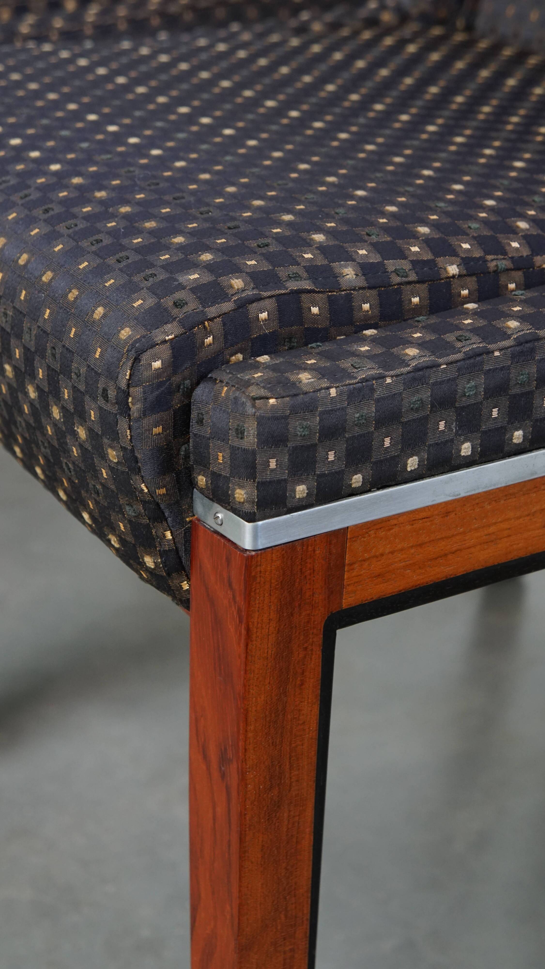 Set of 4 Art Deco dining chairs