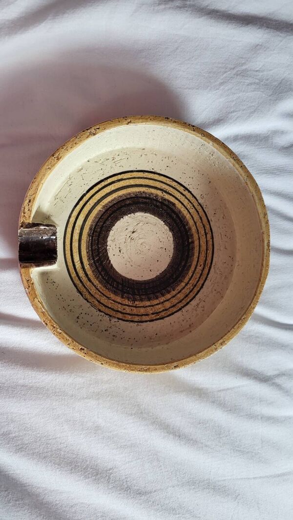 Vide-poche/ Cendrier Aldo Bitossi En Céramique Italie