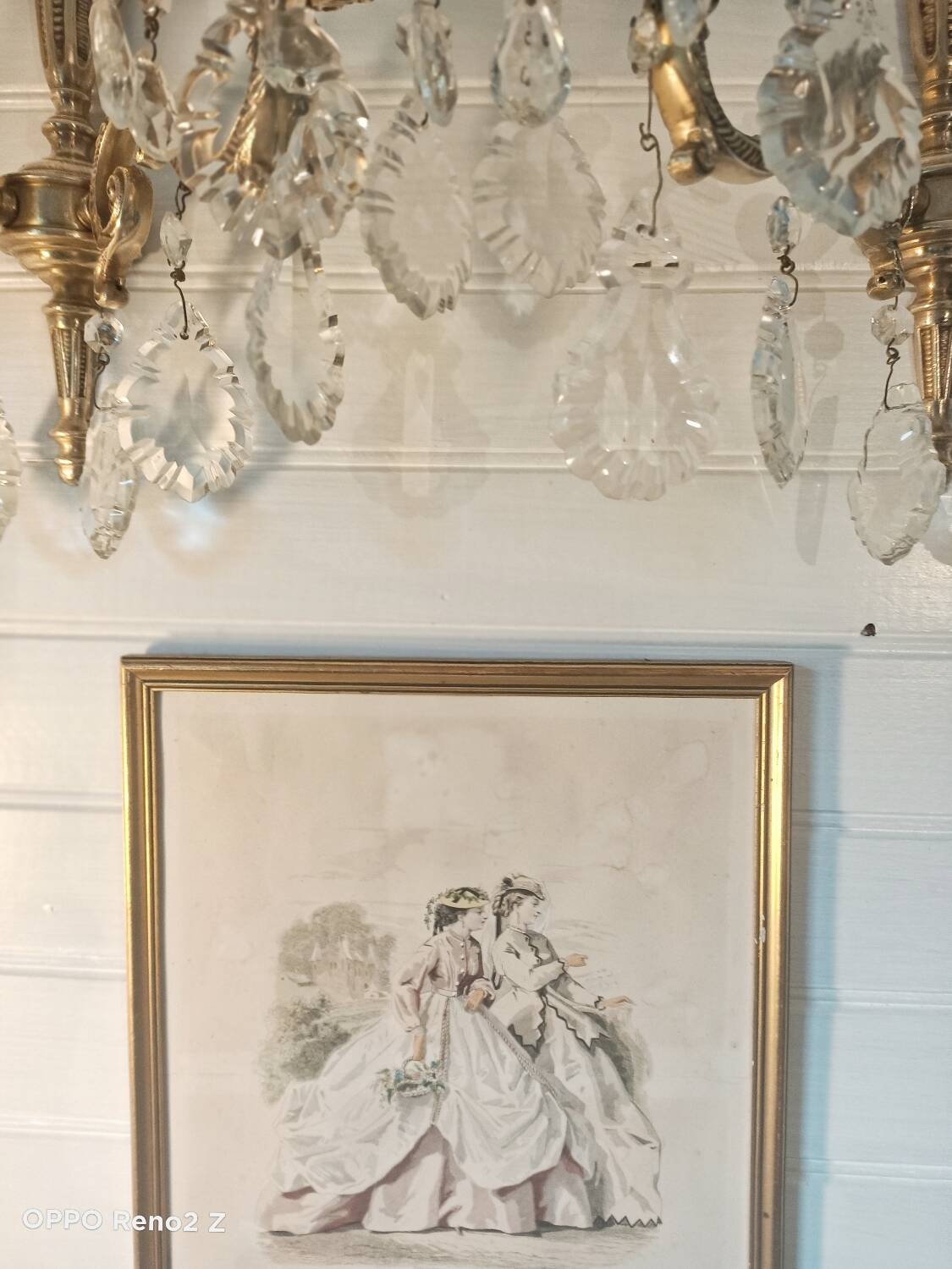 Pair of tassel sconces