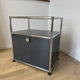 Meuble d’appoint USM Haller en Gris Anthracite