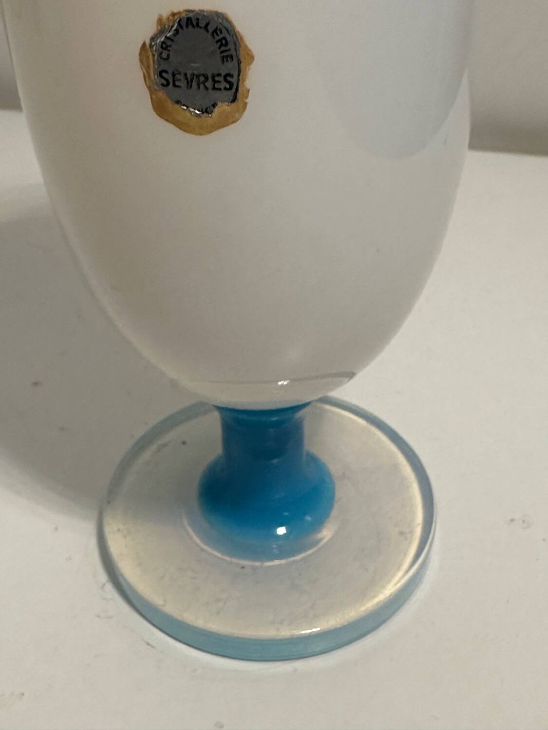 Verre Sèvres Opaline