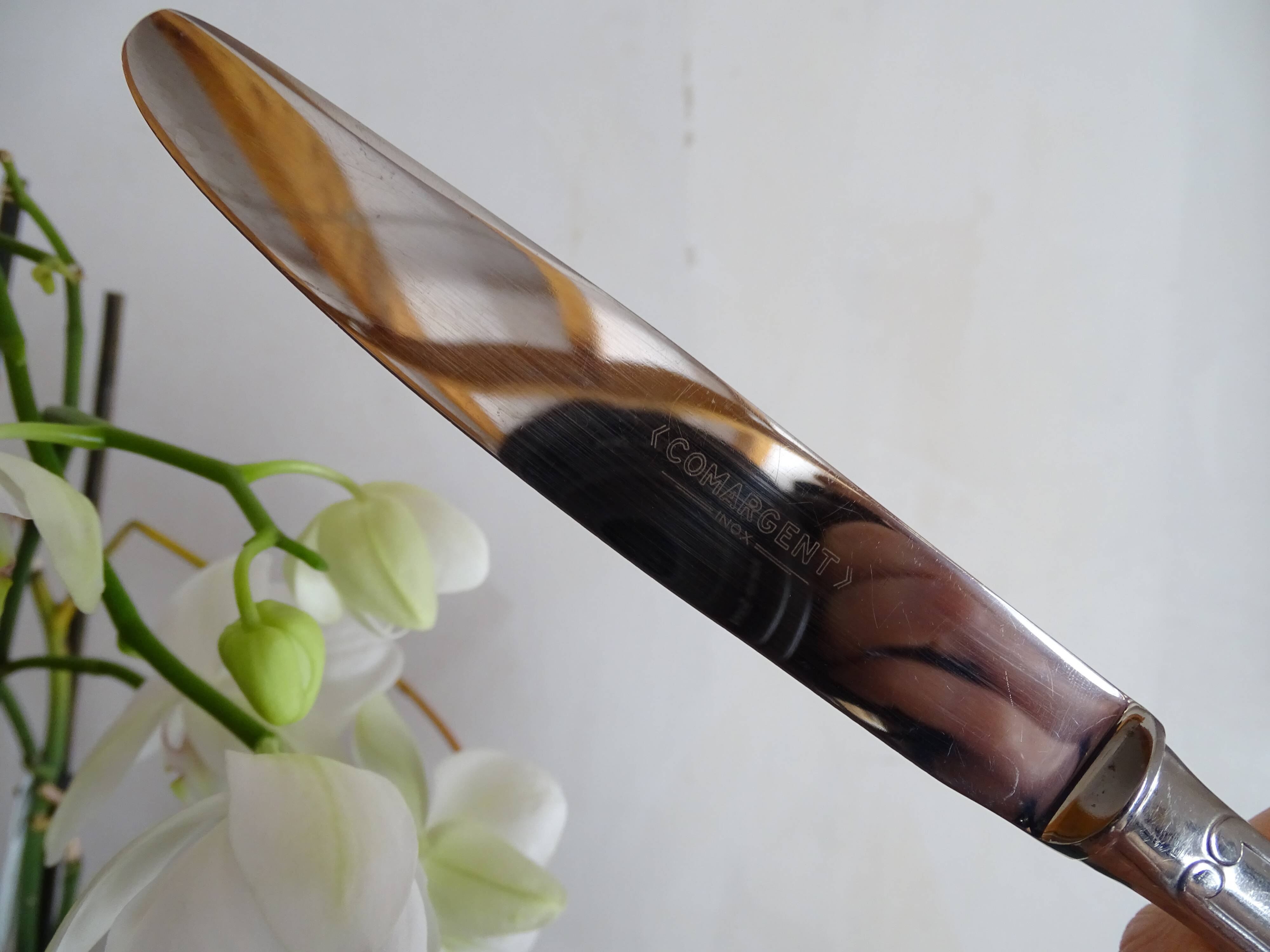 Comargent 63 pieces vintage Louis XV monohull stainless steel