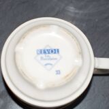 3 vintage stackable porcelain cups from the 70s