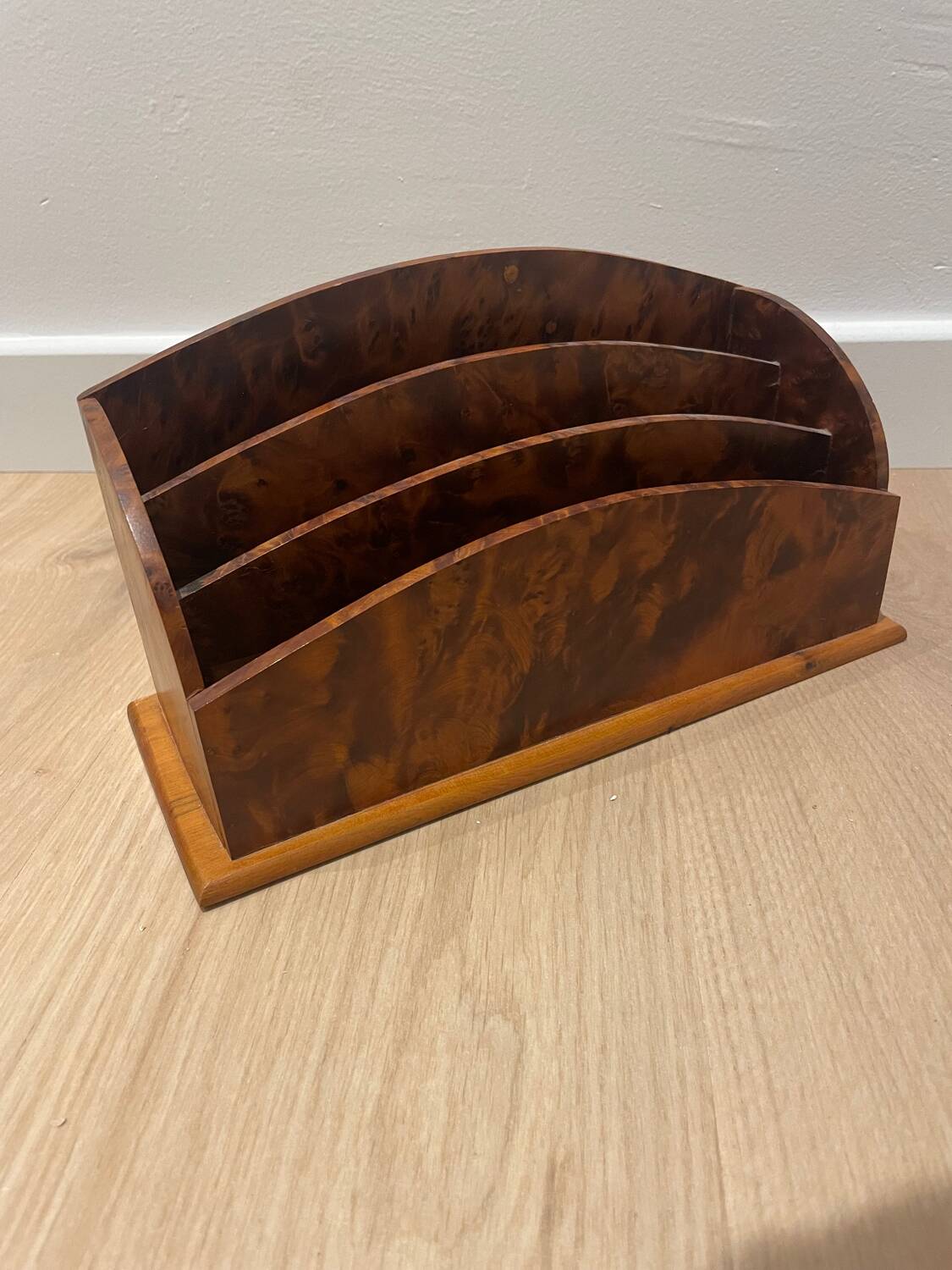 Mail sorter in elm burl.