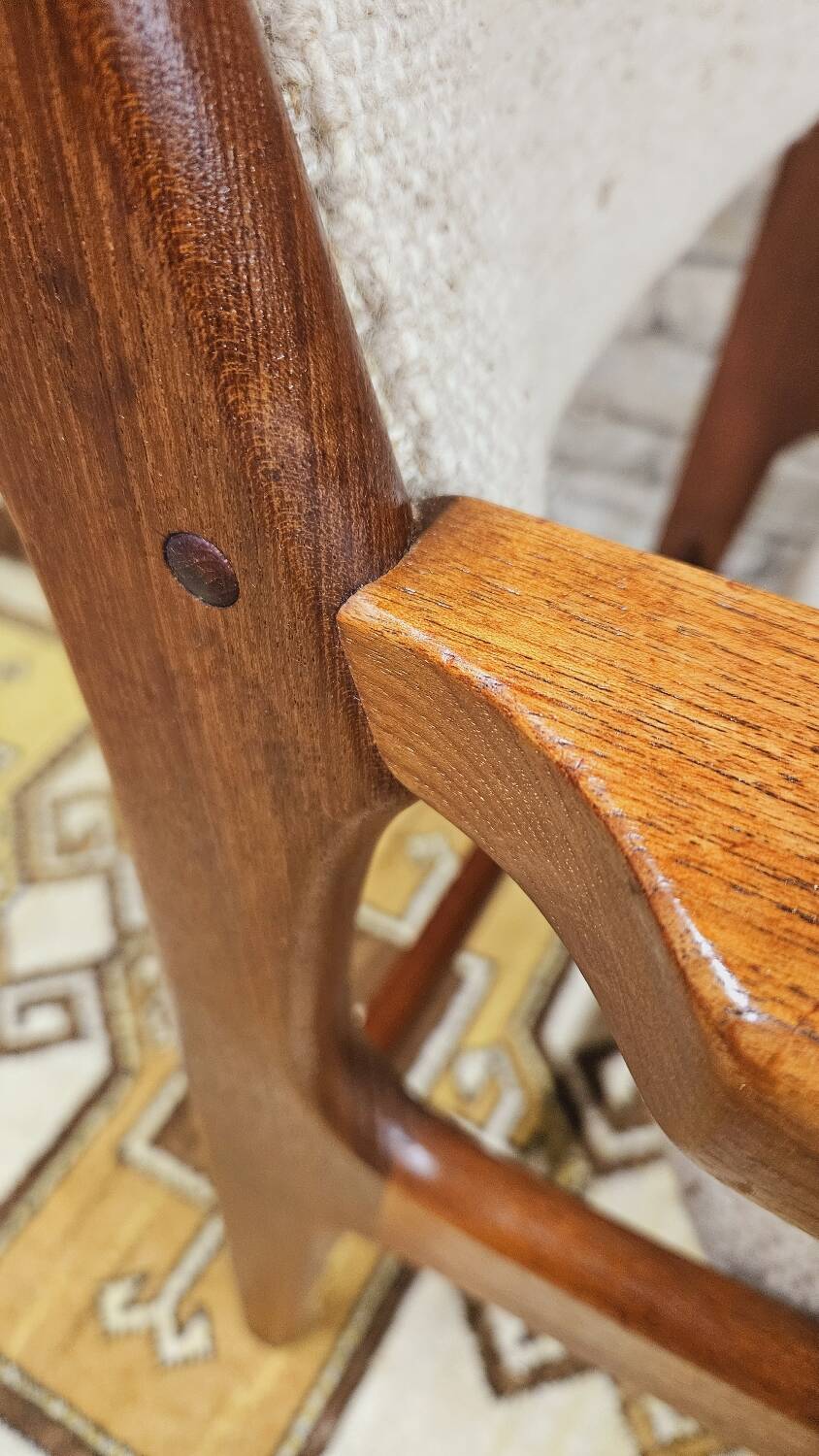 Pair of Scandinavian teak armchairs by Kurt Østervig, Denmark 1960