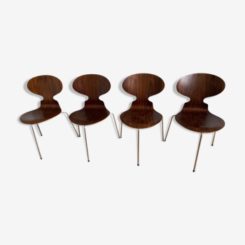 Series of 4 chairs Ant by Arne Jacobsen for Fritz Hansen