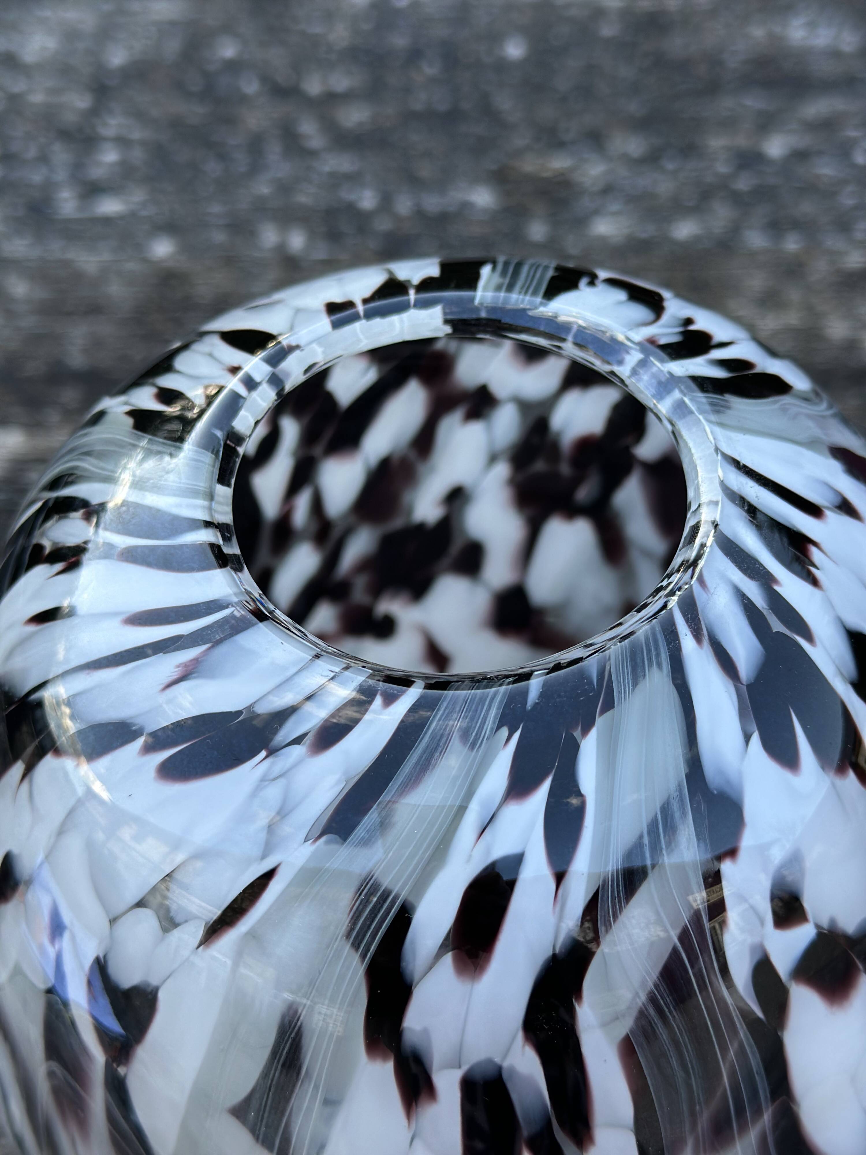 Murano glass vase Height 28 cm