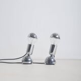 Set of Pollux lamps designed by Ingo Maurer for Design M, 1960s