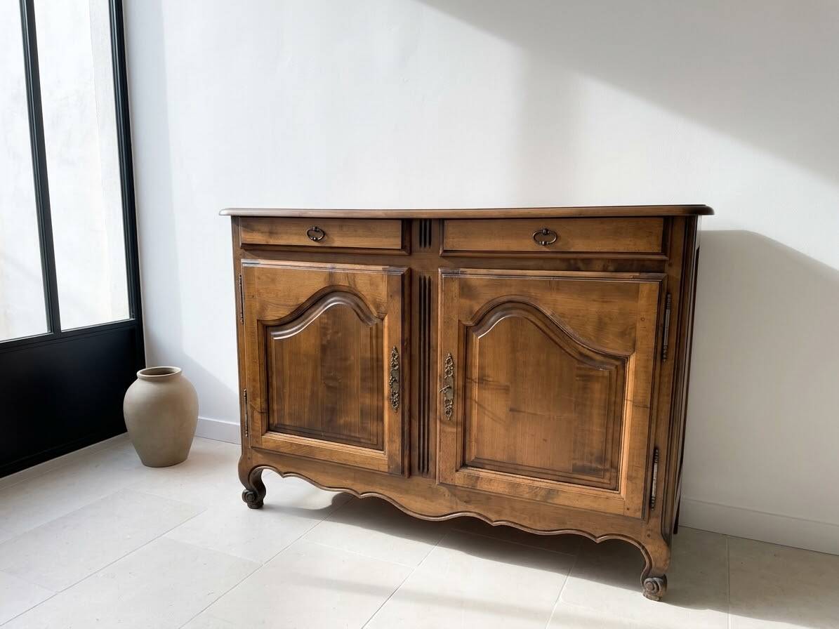 Authentic solid wood chest of drawers
