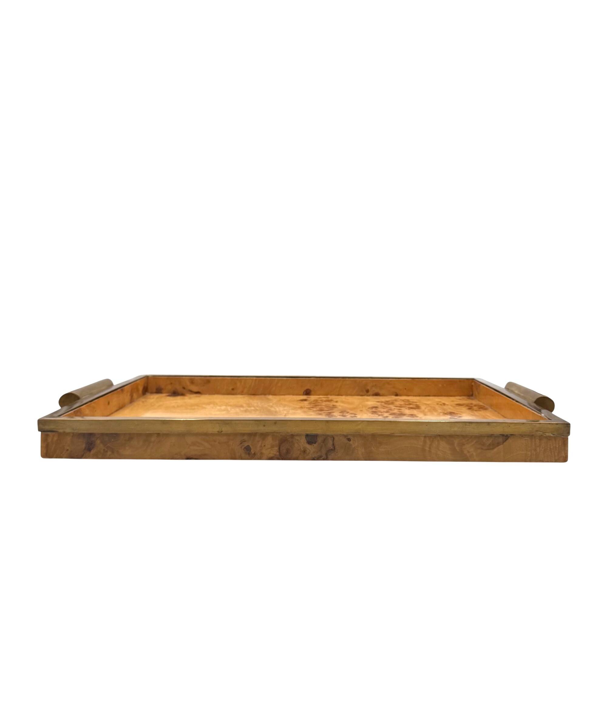 Hollywood Regency Lucite & Brass Picture Frame – In the Manner of Gabriella