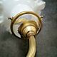Old wall opaline lace bronze 30/40 17 Art Deco