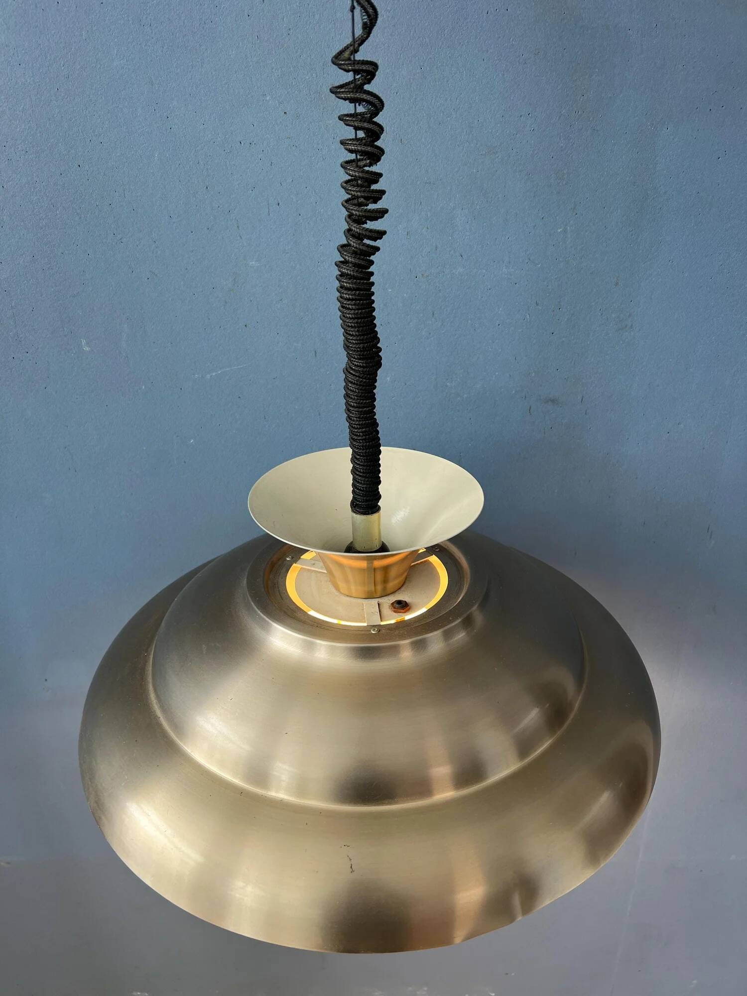 Vintage mid-century Dijkstra UFO hanging lamp