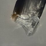 Vintage glass decanter in hot air balloon style H31 D18