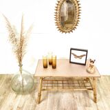 Rattan coffee table