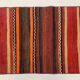 Old Turkish narrow Kilim Runner 421X53 cm shabby chic, vintage kelim