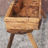 Folk art bench