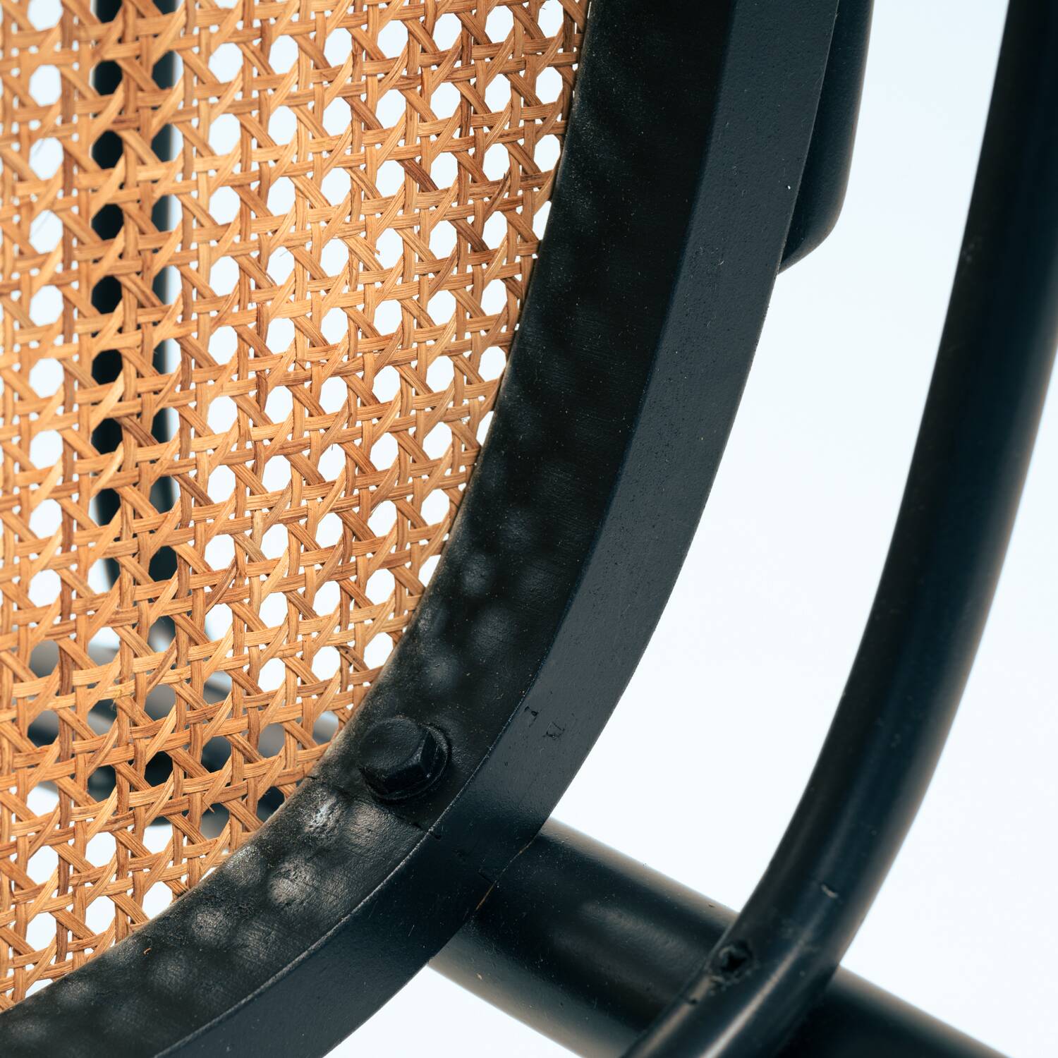 Thonet bentwood webbing chairs 214f 210r chairs, set of 2