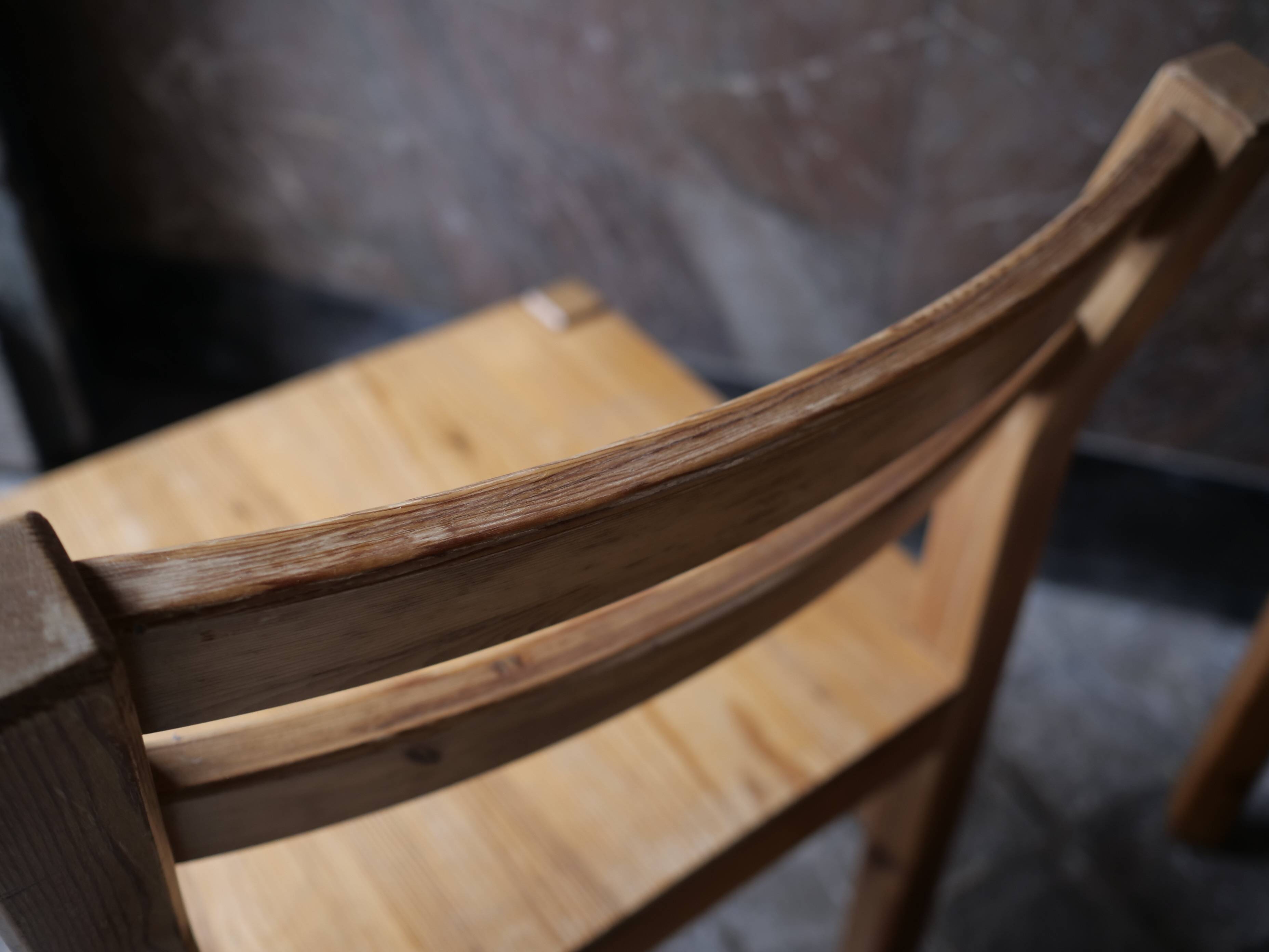 Paire de chaises danoises en pin