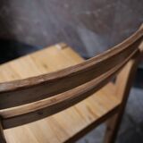 Pair of Danish pine chairs