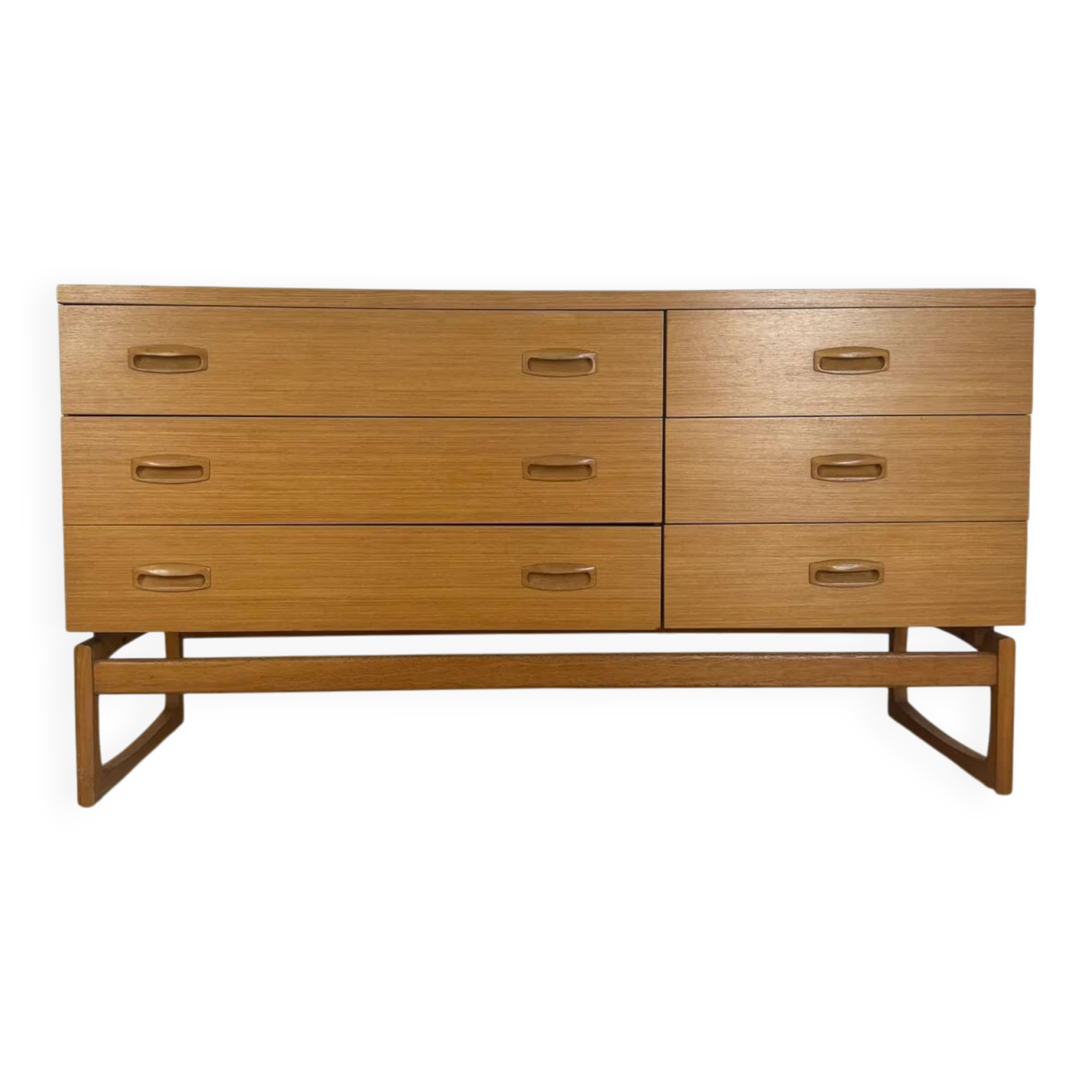Vintage double chest of drawers, G Plan "Quadrille", Denmark 1960