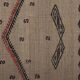 Vintage Turkish Oushak Handwoven Rug 55x376 cm