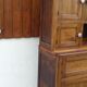 Mado solid wood buffet, wooden tray