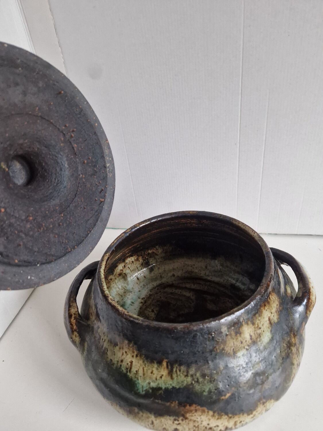 Small Glazed Earthenware Soup Tureen