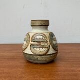 Danish vase from the mid-century pottery studio of Søholm, 1960s.