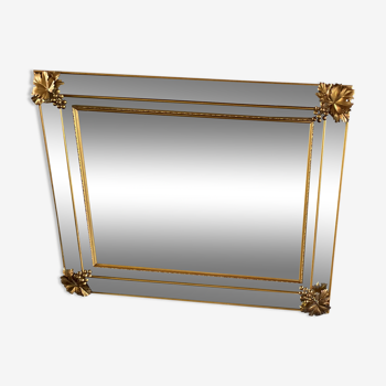 Beveled mirror with parcloses 97x77cm