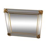 Beveled mirror with parcloses 97x77cm
