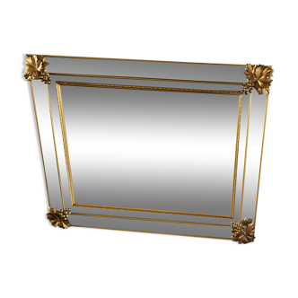 Miroir biseauté a parcloses 97x77cm