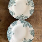 Assiettes creuses terre de fer Onnaing Sylvia