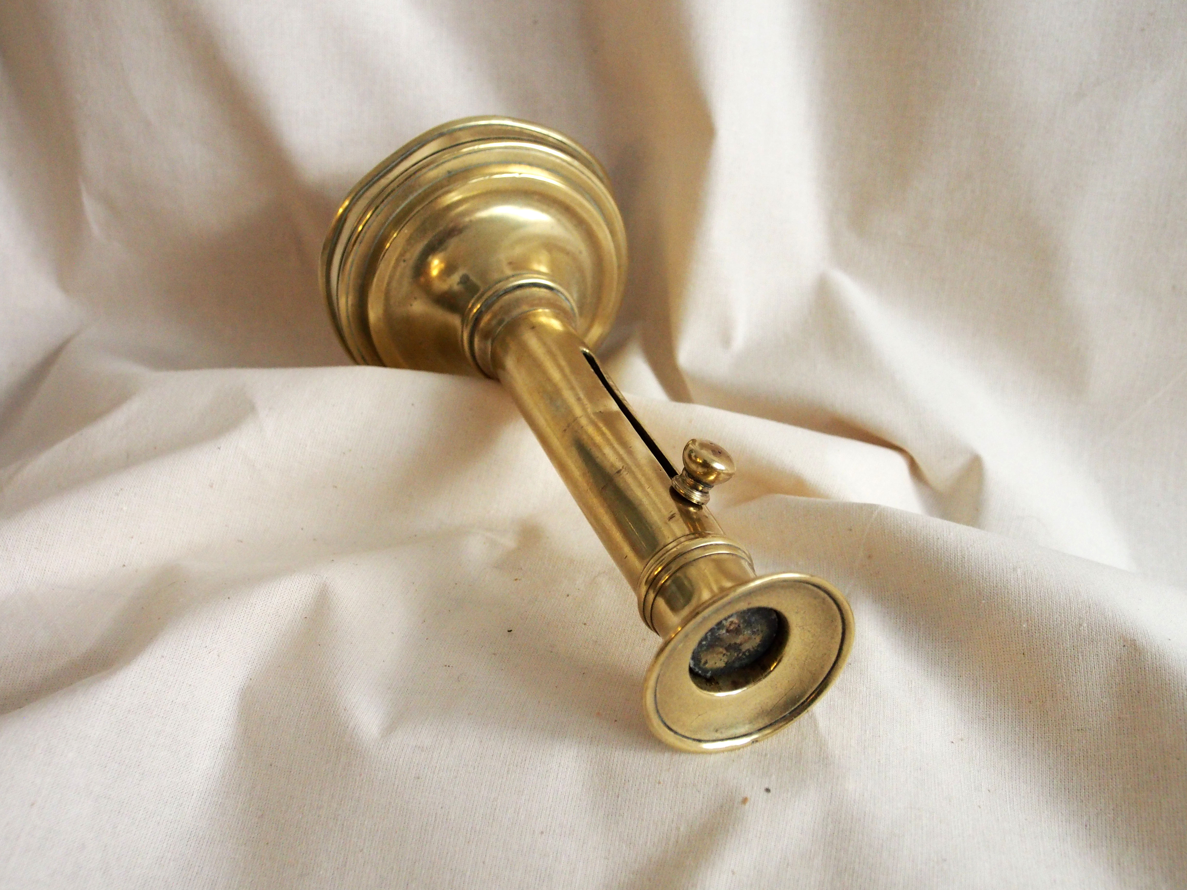 Brass candlestick