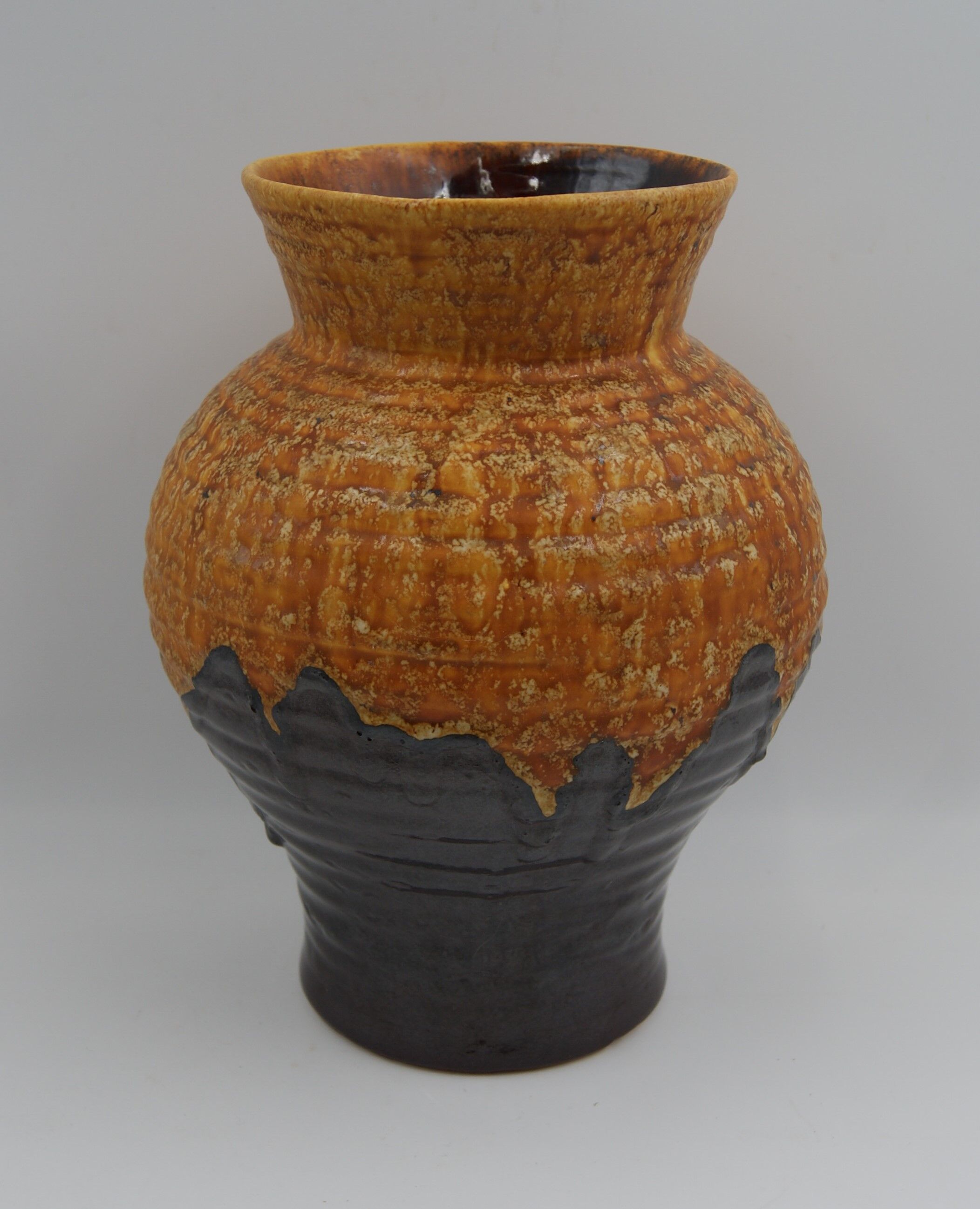 Vintage Fat Lava Germany ceramic vase