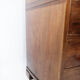 Empire chest of drawers of polished mahogany, 1820