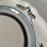 Signed vintage plate – Stylized lobster design – A. Faure for JGP