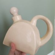 Théière en céramique craquelée