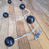 60s wall coat rack