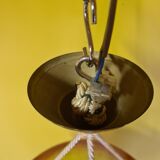 French pate verre hanging light from the 1910s 1920s